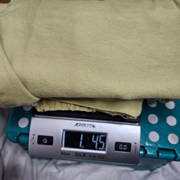 Oak + Fort Women's Yellow Straight High-Rise Denim Jeans Sz M - Picture 8 of 11